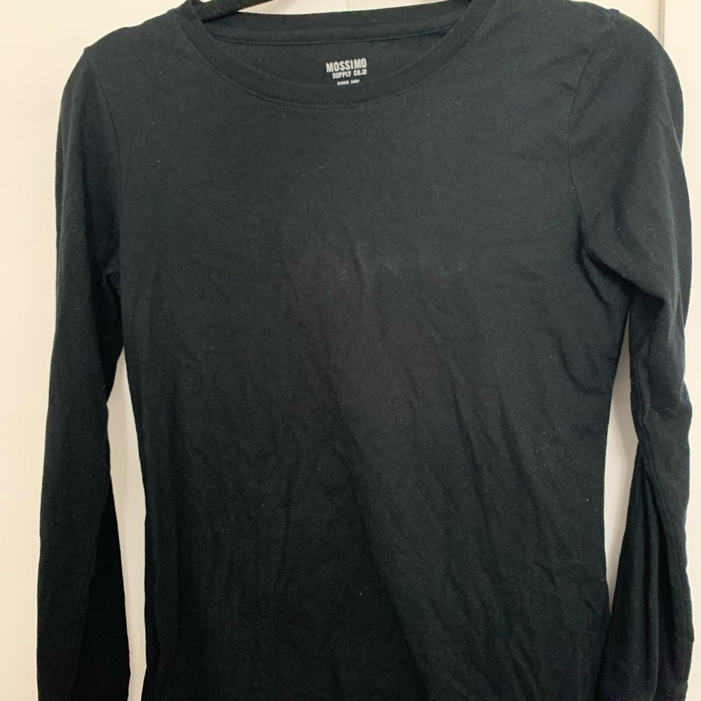 Basic black long sleeve